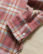 Washed Flannel Pearlsnap Shirt - Autumn Rust