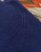 Highland Shakerknit Sweater - Navy