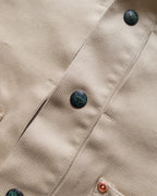 Bedford Cord Ranch Jacket - Off White