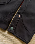 Bedford Cord Ranch Jacket - Black