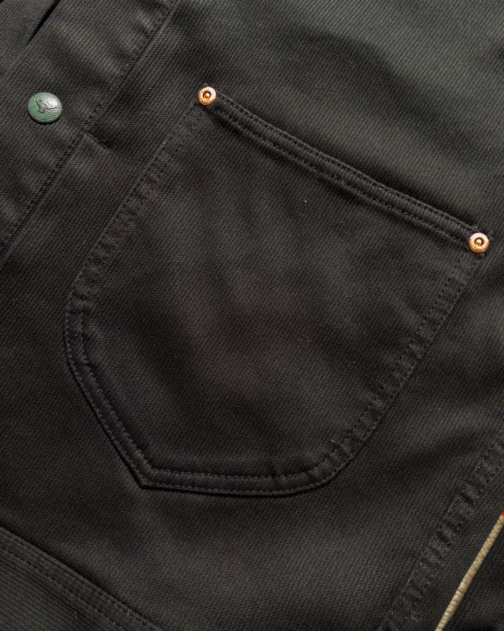 Bedford Cord Ranch Jacket - Black