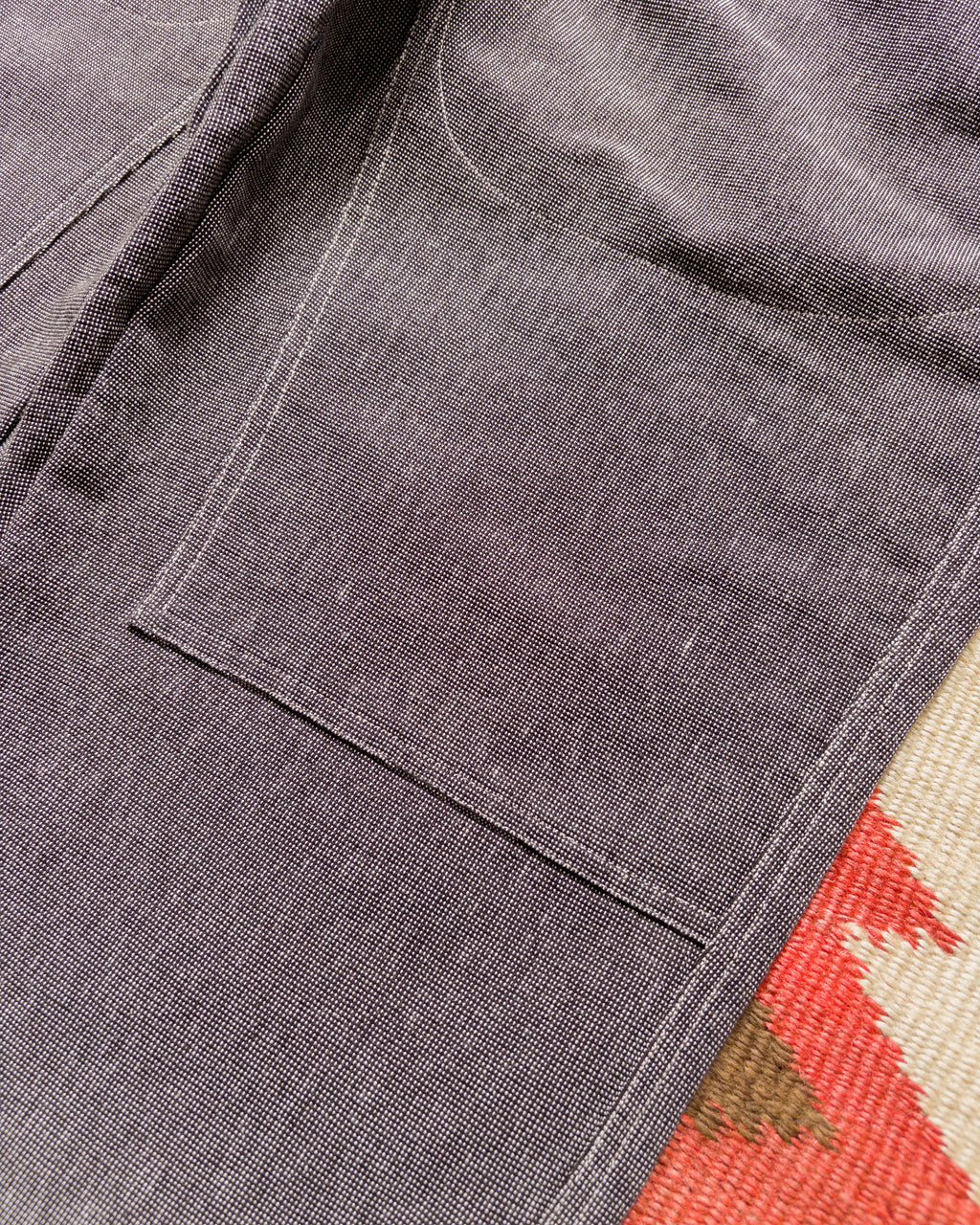 Heavyweight Pinpoint Canvas Chino - Night Sky