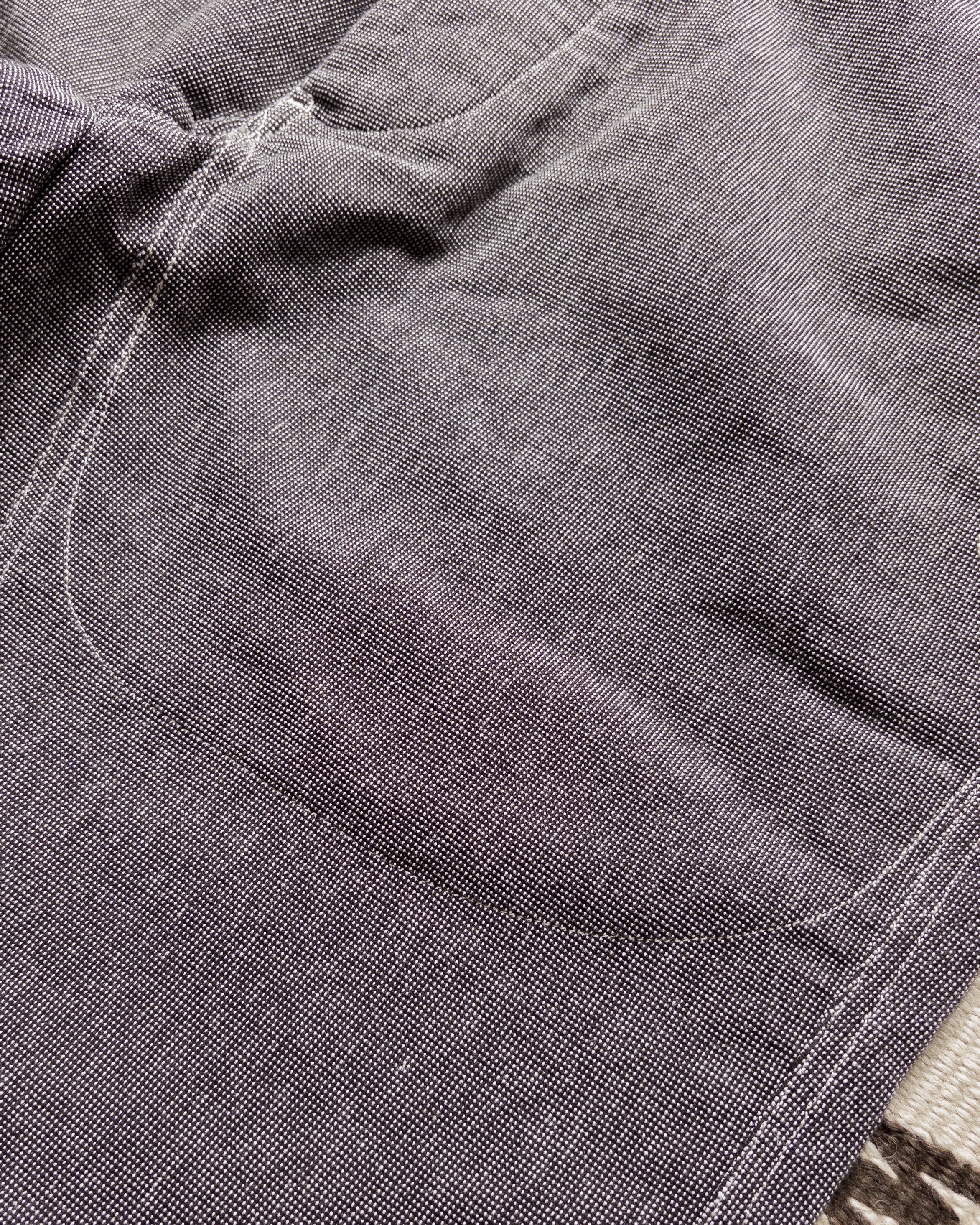 Heavyweight Pinpoint Canvas Chino - Night Sky