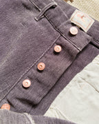 Heavyweight Pinpoint Canvas Chino - Night Sky