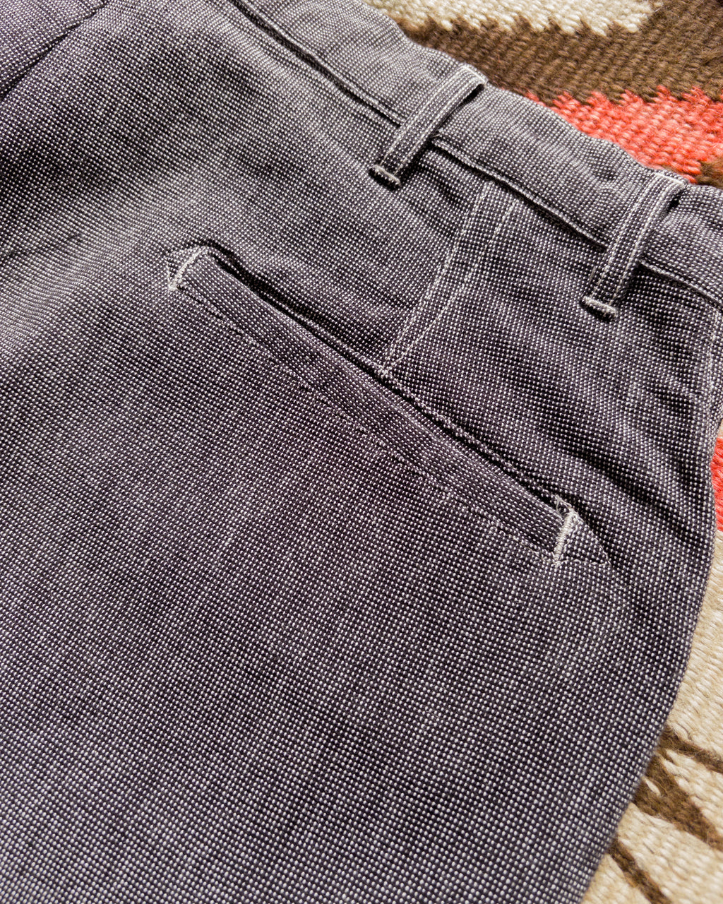 Heavyweight Pinpoint Canvas Chino - Night Sky
