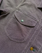 Heavyweight Pinpoint Canvas Barn Jacket - Night Sky