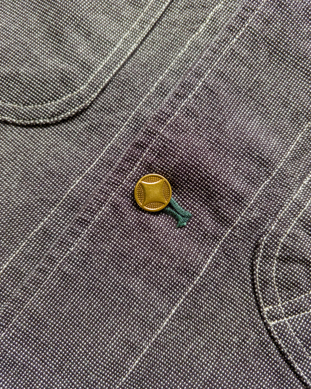 Heavyweight Pinpoint Canvas Barn Jacket - Night Sky