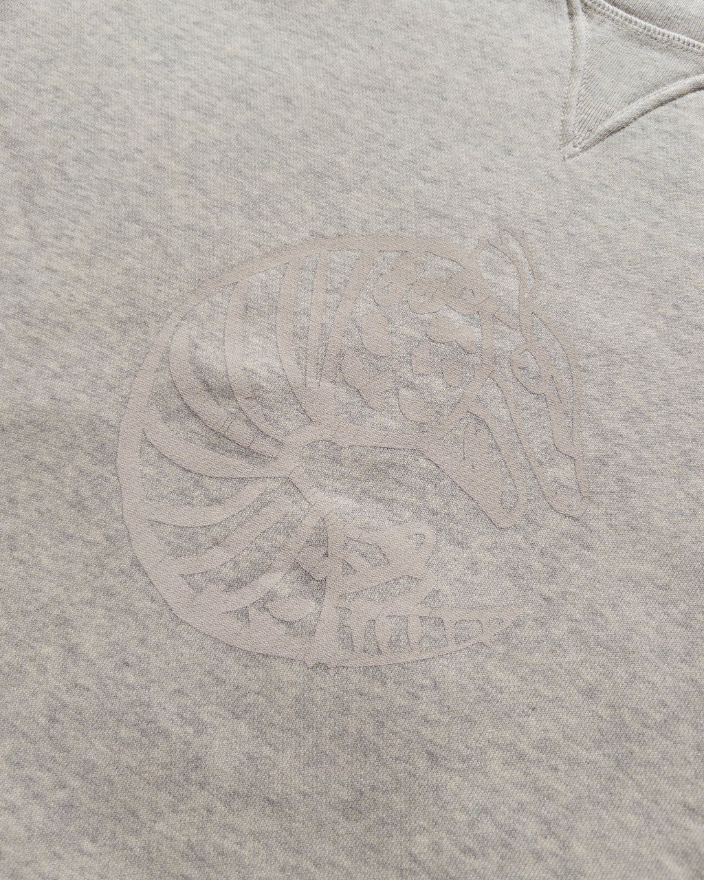 Armadillo Crewneck Sweatshirt - Heather Grey