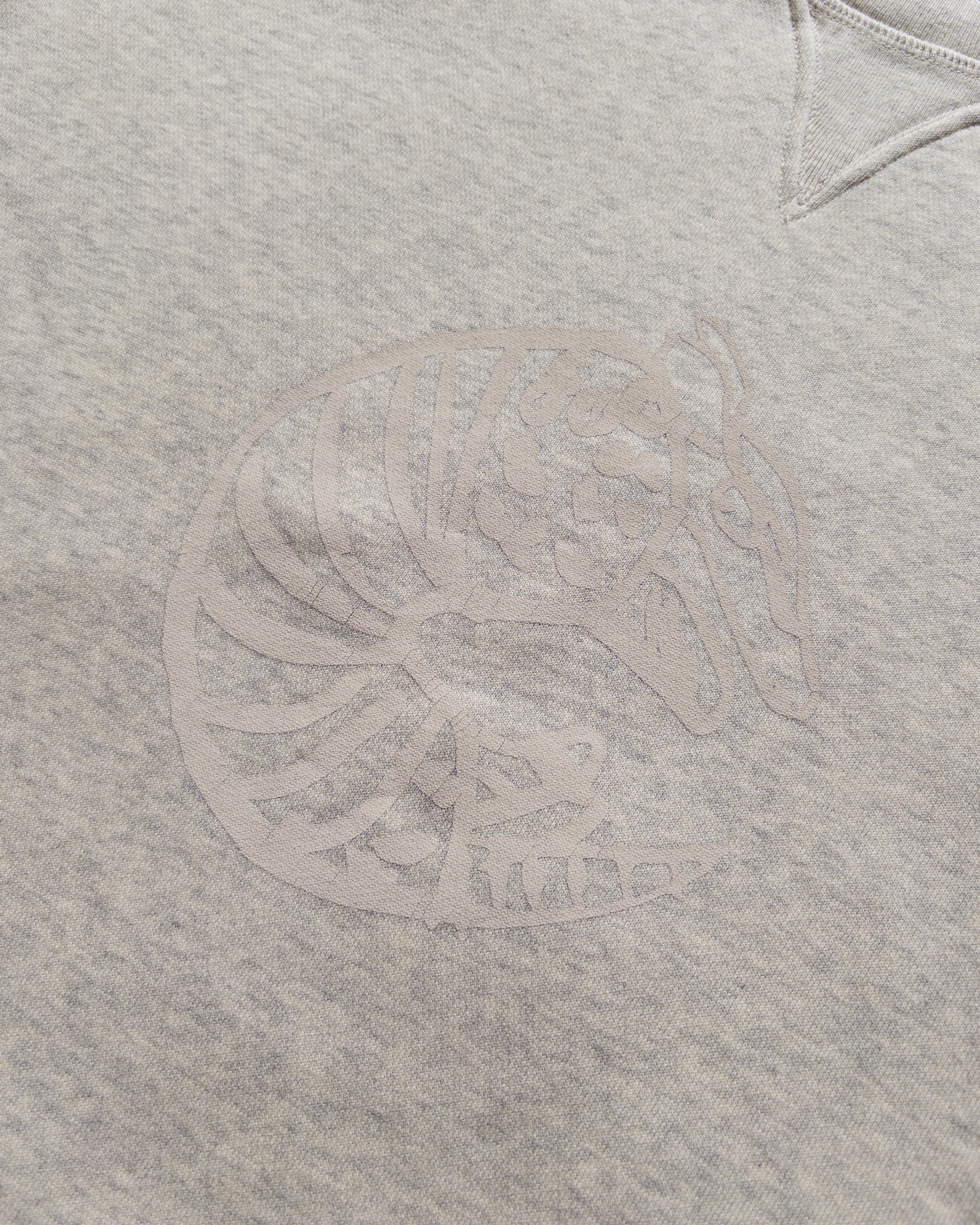 Armadillo Crewneck Sweatshirt - Heather Grey
