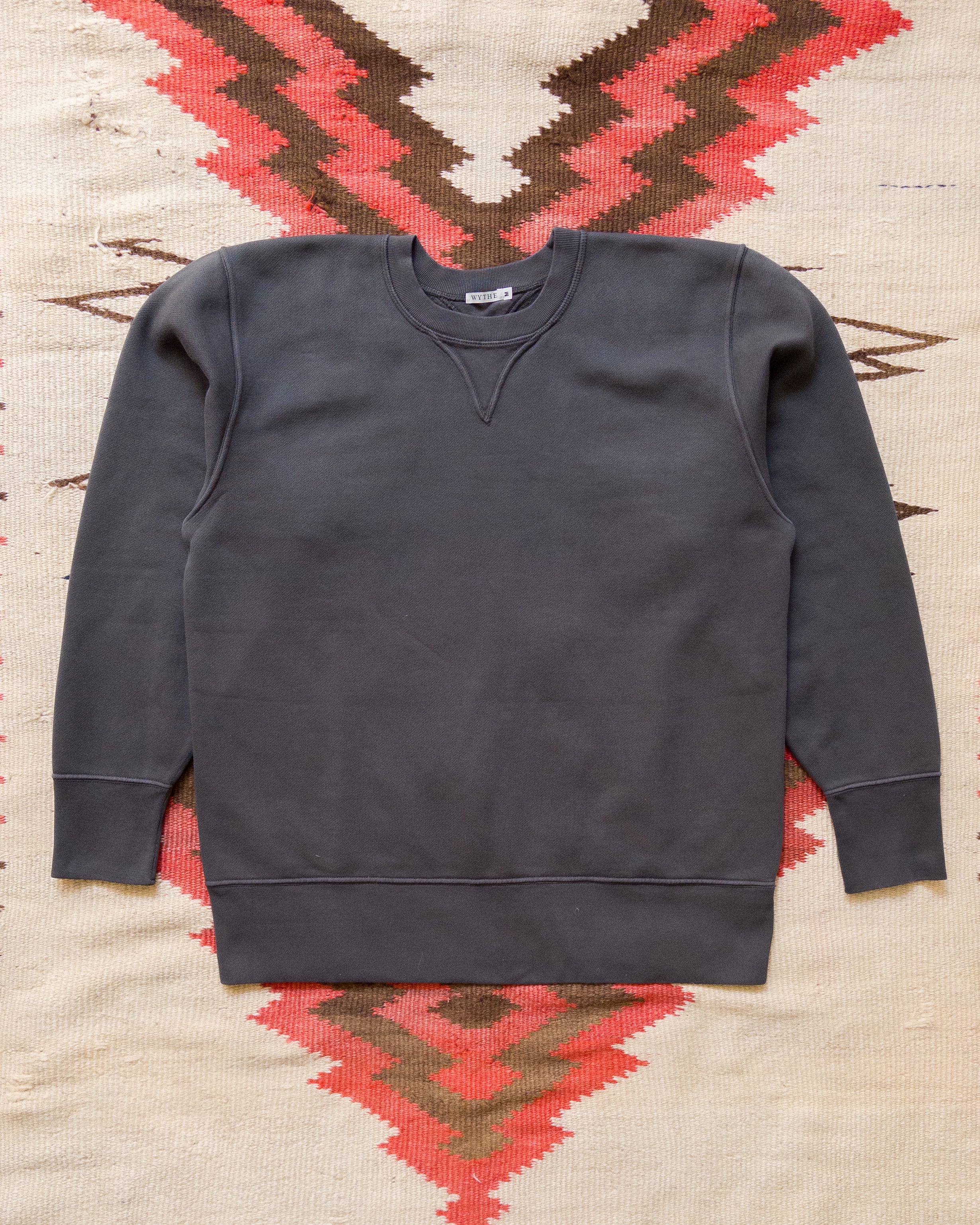 Crewneck Sweatshirt - Faded Black