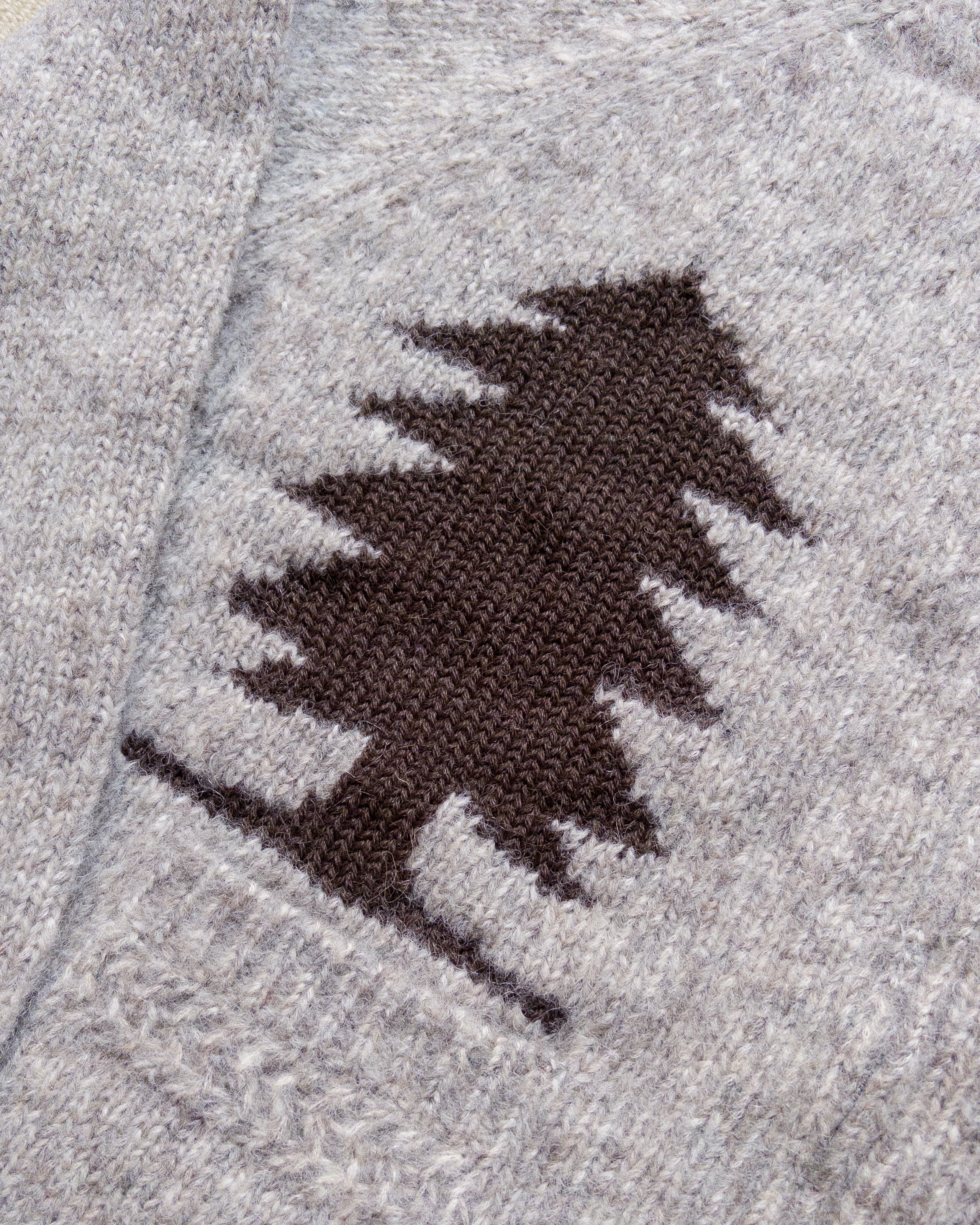 Alpaca Cardigan - Stag