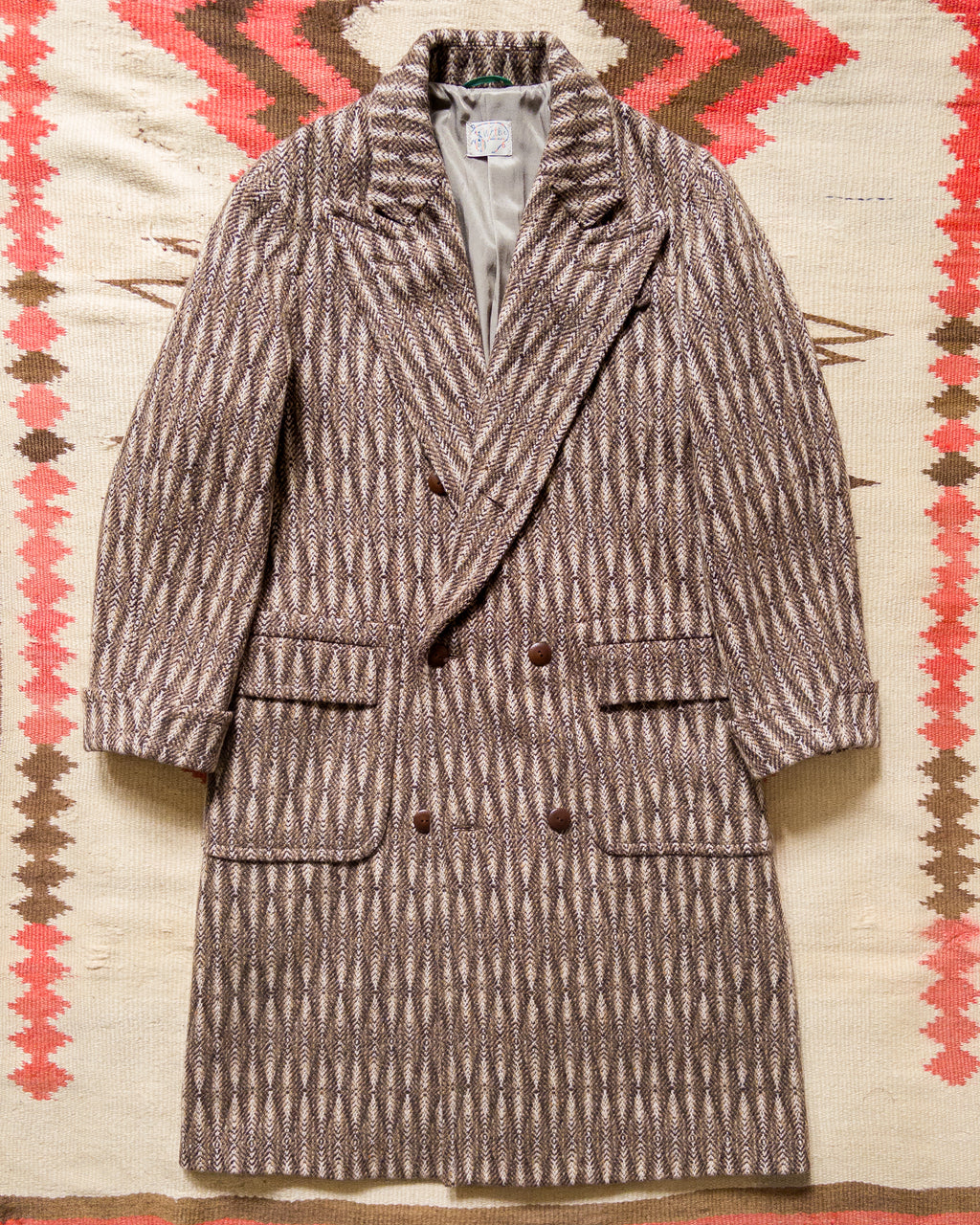 Polo Coat - Diamond Ombre Tweed
