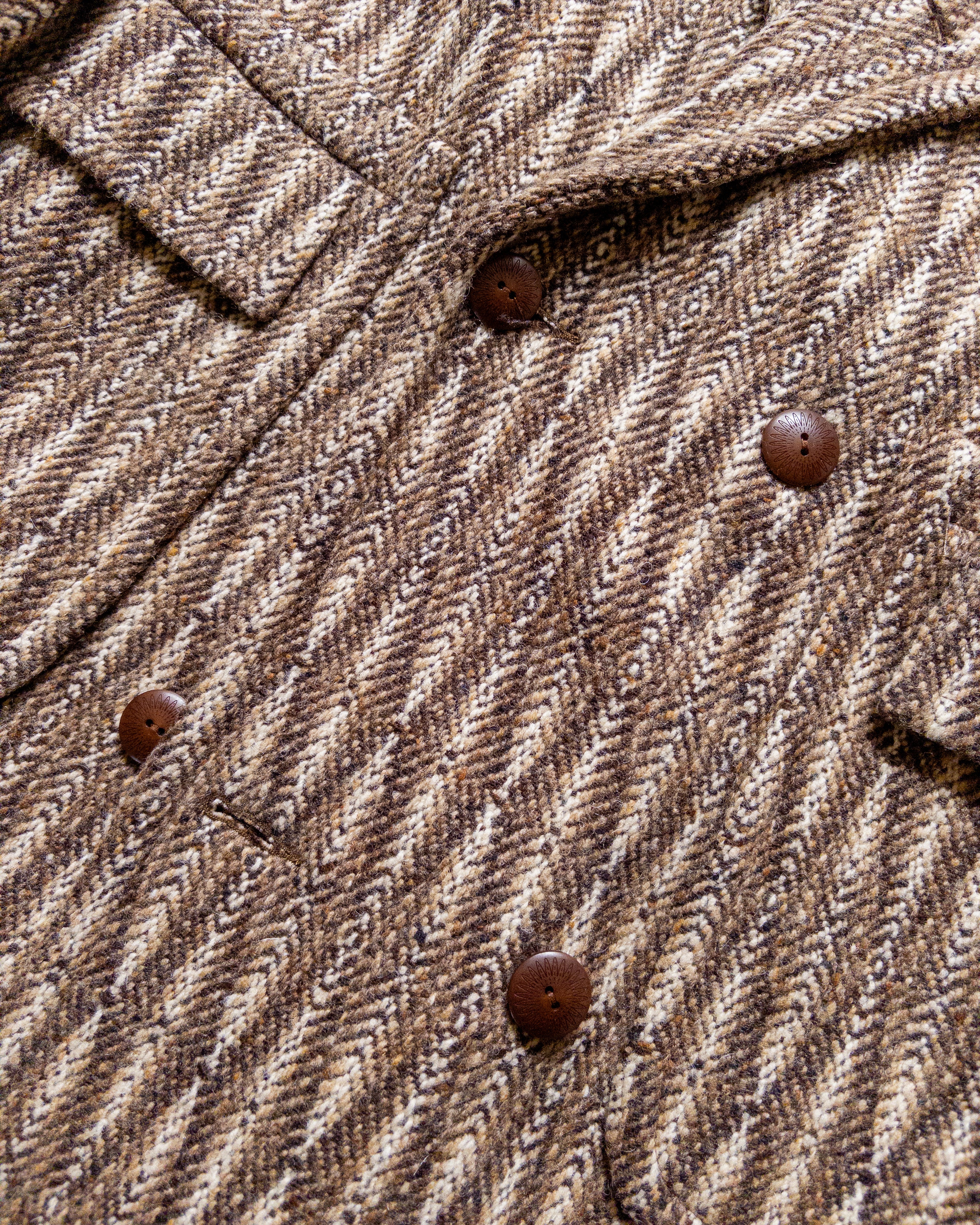 Polo Coat - Diamond Ombre Tweed