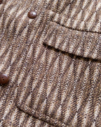 Polo Coat - Diamond Ombre Tweed