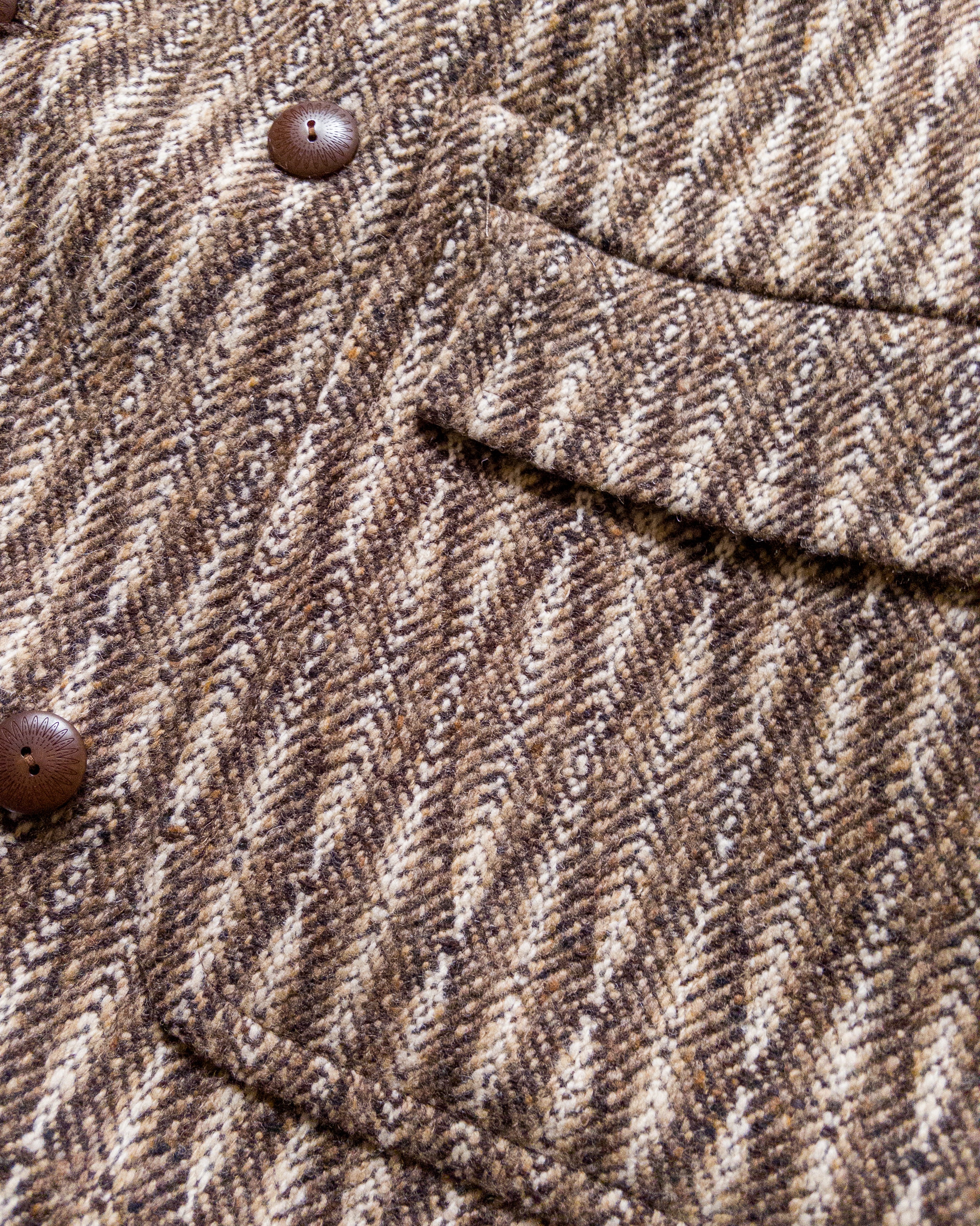 Polo Coat - Diamond Ombre Tweed