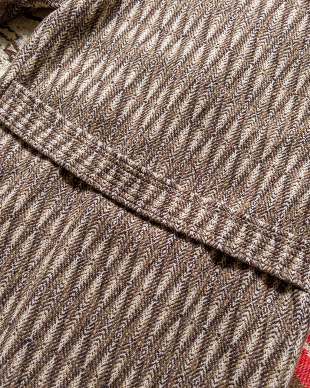 Western Topcoat - Diamond Ombre Tweed