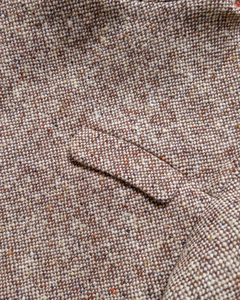 Polo Coat - Malted Barley Slub Donegal