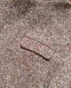 Polo Coat - Malted Barley Slub Donegal