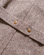 Polo Coat - Malted Barley Slub Donegal