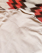 Vintage Tickweave Pearlsnap Shirt - Butterscotch