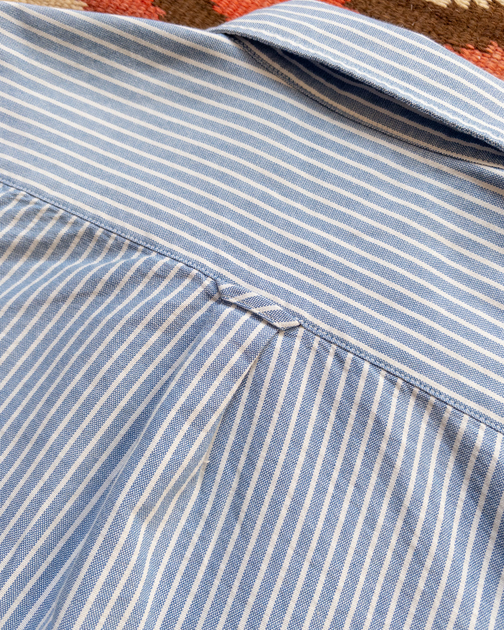 Oxford Cloth Button Down Popover - Blue and White Stripe