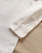Oxford Cloth Button Down Popover - Classic White
