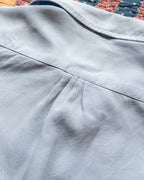 Tencel Gabardine Patio Shirt - Faded Bench Blue