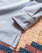Cotton Canvas Pullover Shirt - Faded Bench Blue