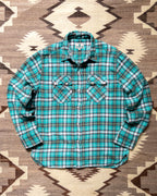 Washed Flannel Pearlsnap Shirt - Thousand Lakes Plaid