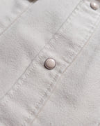 Moleskin Pearlsnap Shirt - Alabaster