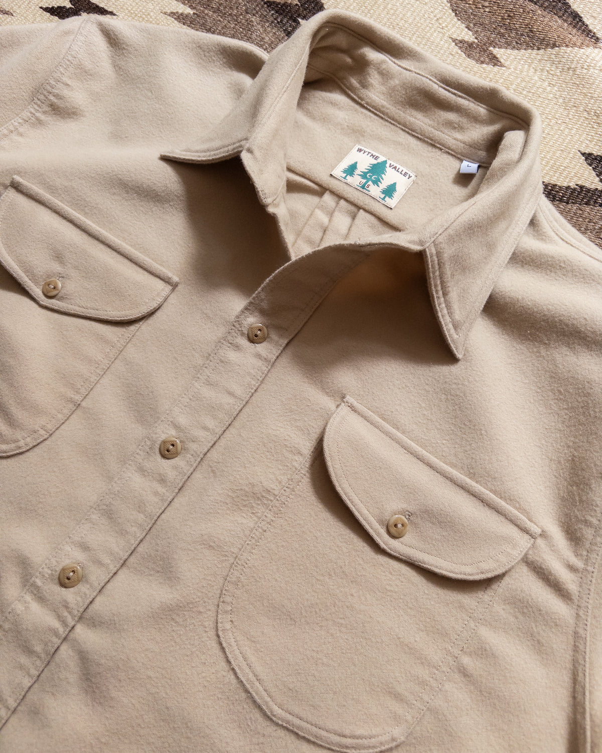 Moleskin Officer's Shirt - Palomino