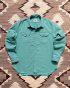 Moleskin Officer's Shirt - Century Green
