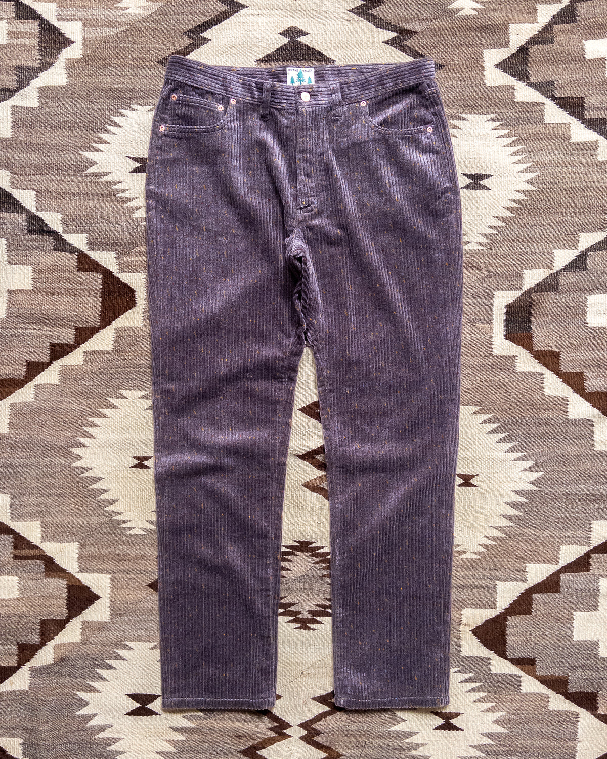 Donegal Corduroy Five Pocket Pants - Amethyst