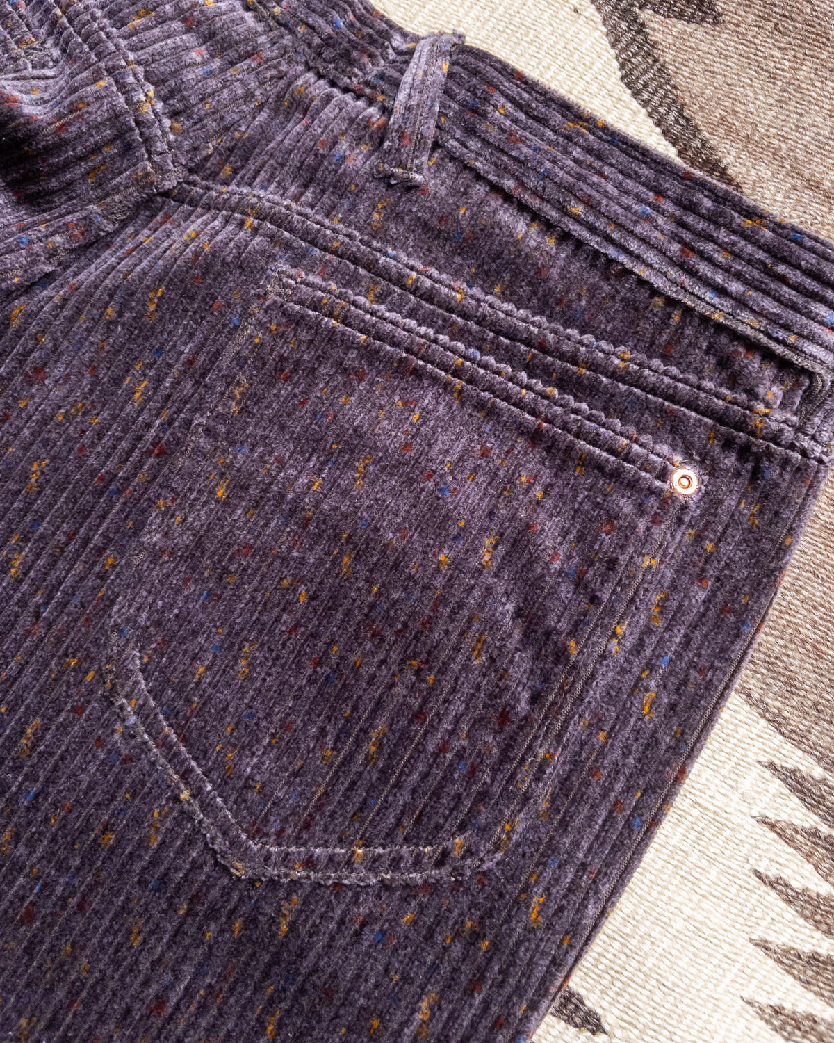 Donegal Corduroy Five Pocket Pants - Amethyst