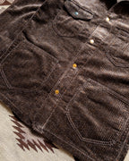 Donegal Corduroy Barn Jacket - Rustic Brown