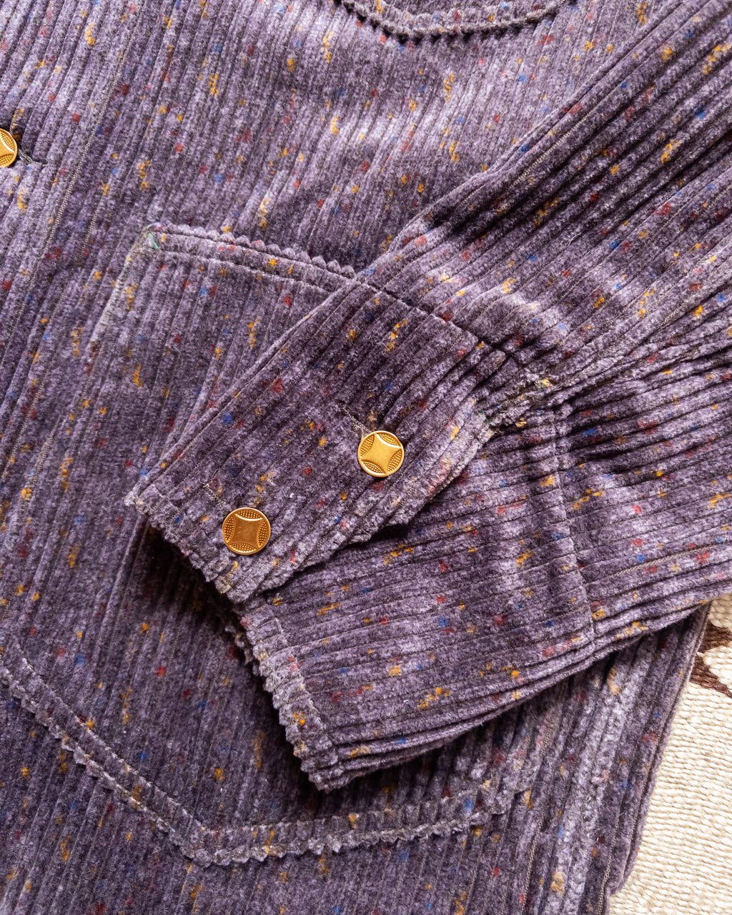 Donegal Corduroy Barn Jacket - Amethyst