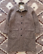 Raglan Overcoat - Irish Stout Twill Tweed