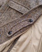 Raglan Overcoat - Irish Stout Twill Tweed