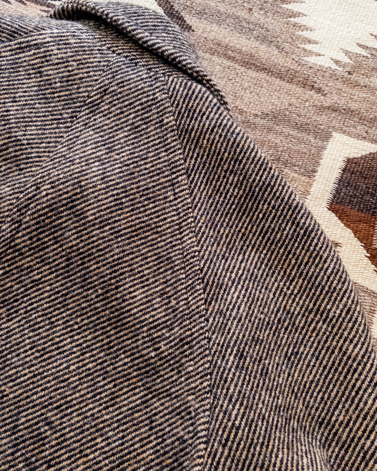 Raglan Overcoat - Irish Stout Twill Tweed