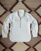 Half-Zip Sweatshirt - Natural