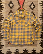 Washed Flannel Pearlsnap Shirt - Daybreak
