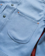 Bedford Cord Ranch Jacket - Sky Blue - USA