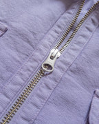 Aertex Half-Zip Shirt - Hazy Purple