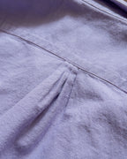 Aertex Half-Zip Shirt - Hazy Purple