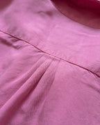 Tencel Gabardine Pearlsnap Shirt - Flamingo