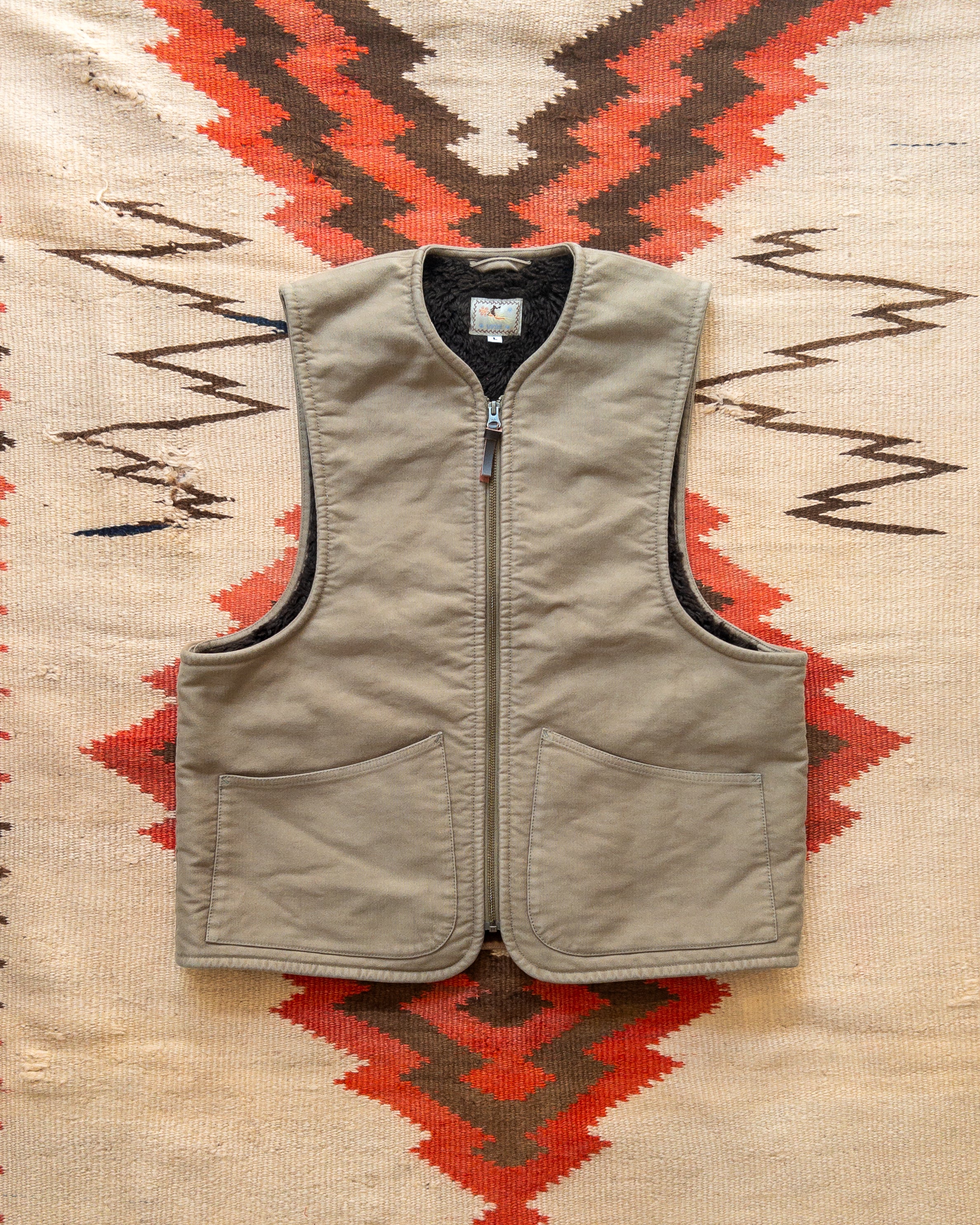Deck Vest - Faded Olive