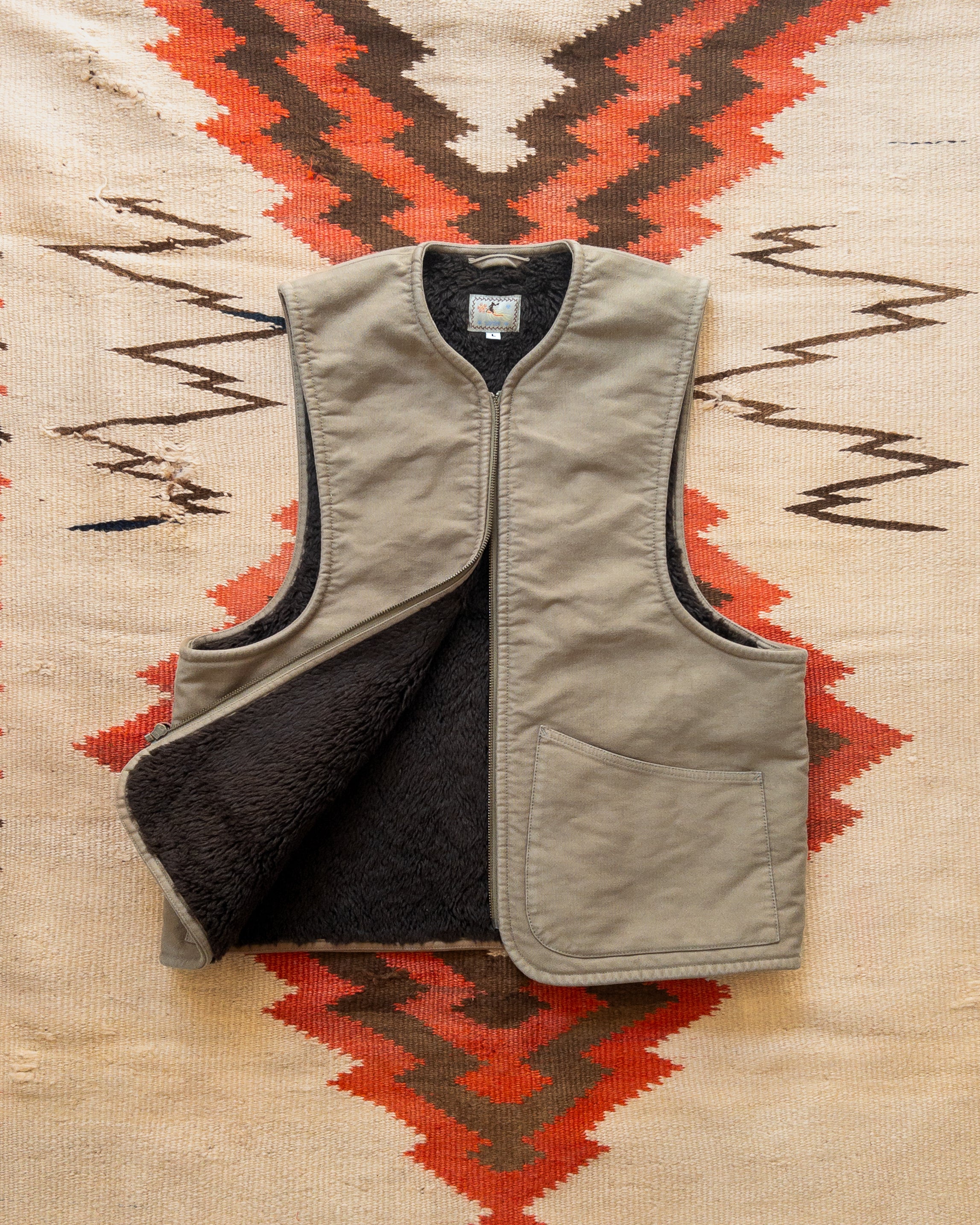 Deck Vest - Faded Olive