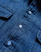 Denim Pearlsnap Shirt - Rinsed Indigo