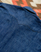 Denim Pearlsnap Shirt - Rinsed Indigo