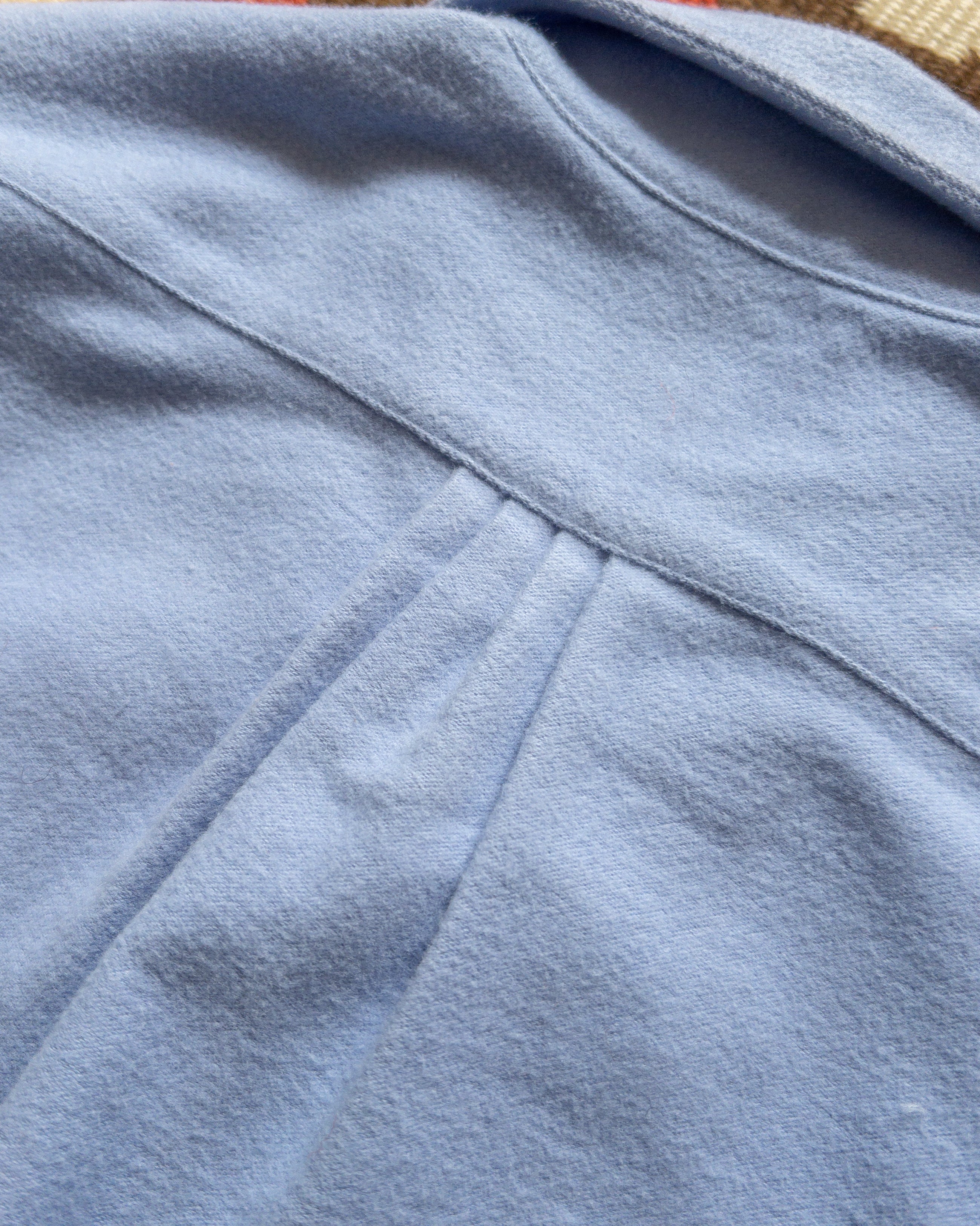 Moleskin Pearlsnap Shirt - Cornflower
